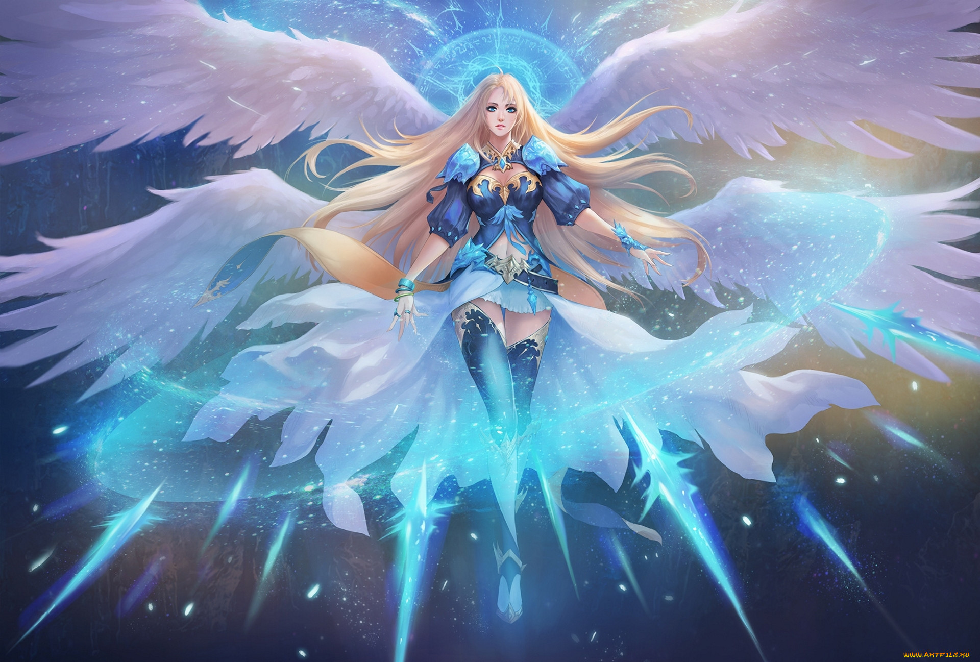 Angel goddess